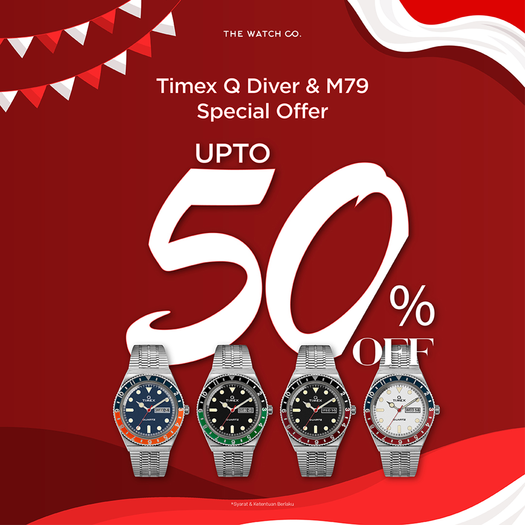 Thumb The Watch Co. Timex Q Diver & M79 Special Offer